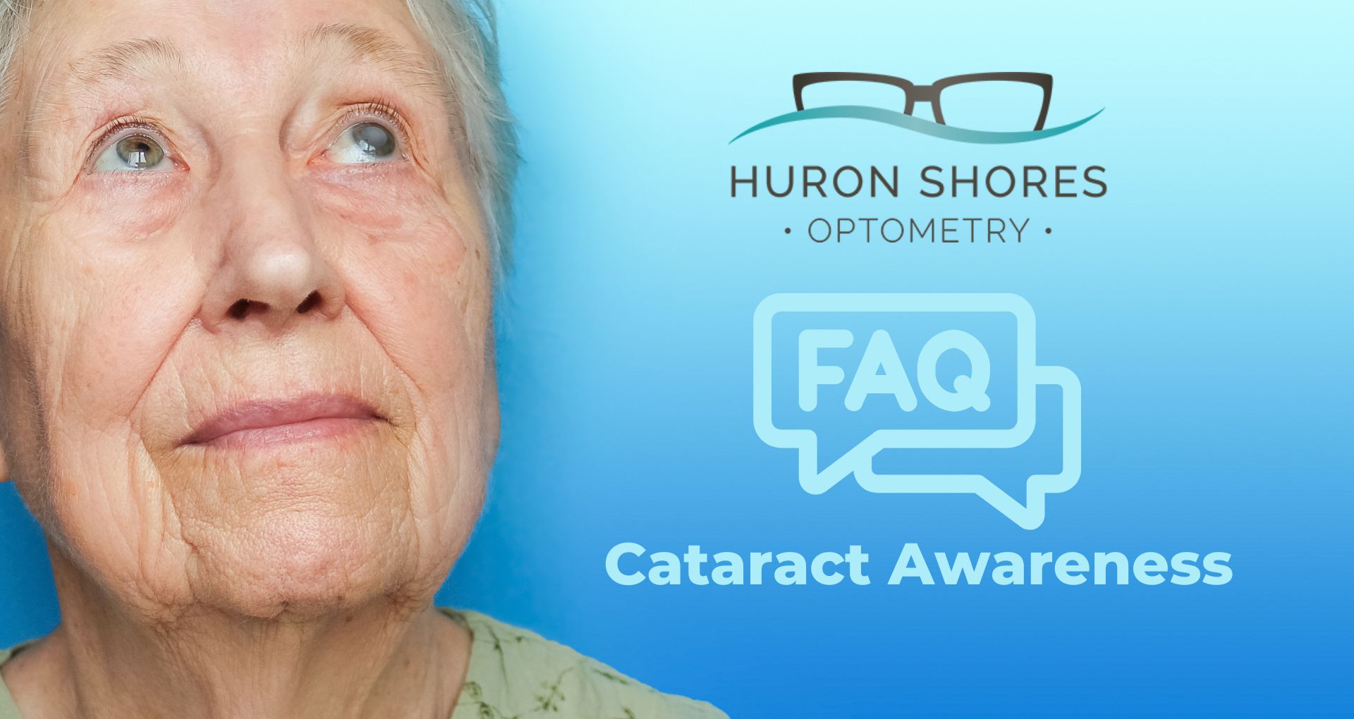 Senior woman FAQs about Cataracts